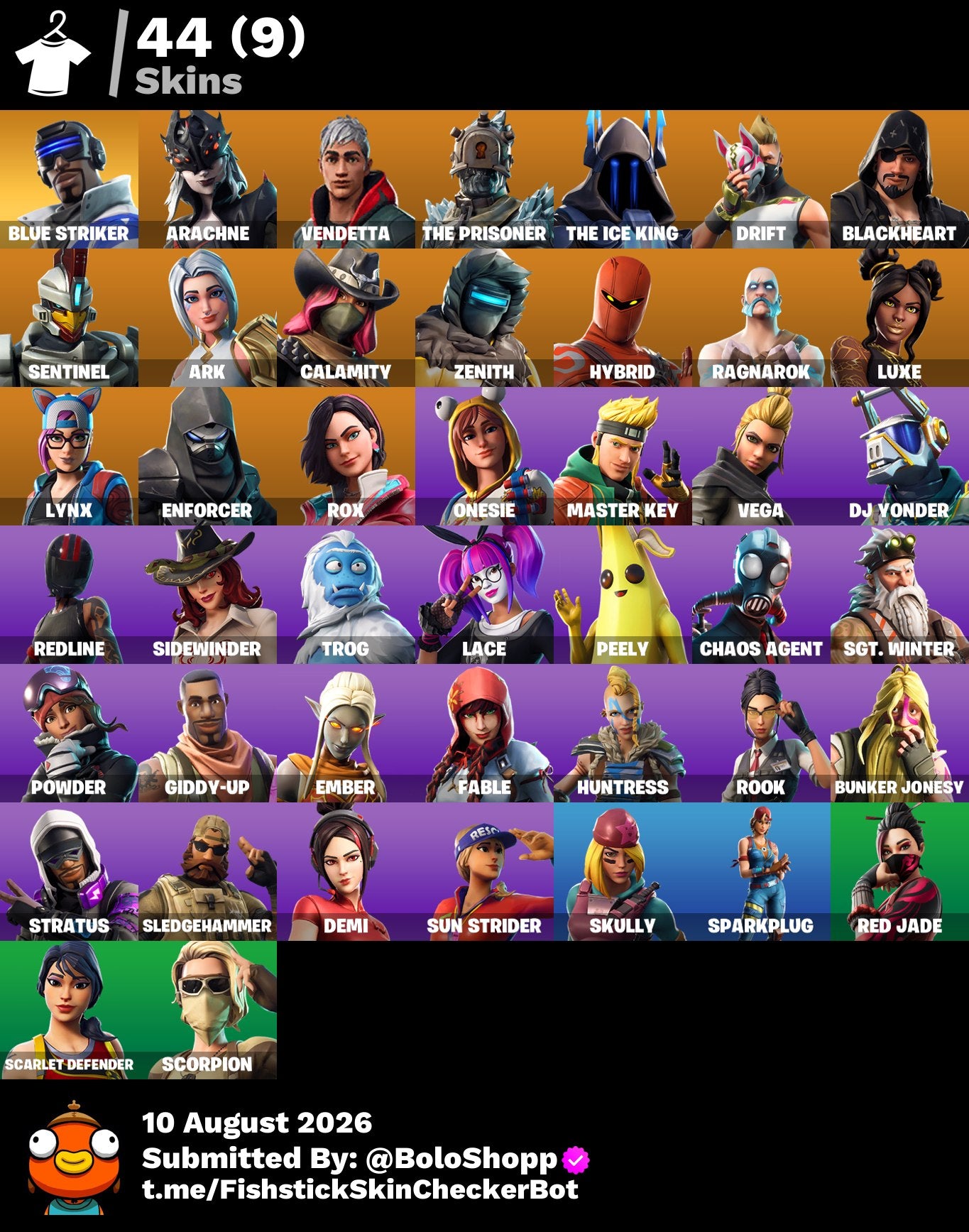 DERIVA + RAGNAROK + JUSTICIA NARANJA
