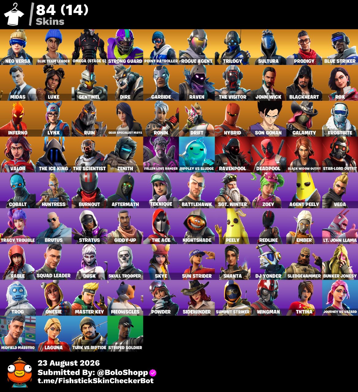 OMEGA 84 SKINS
